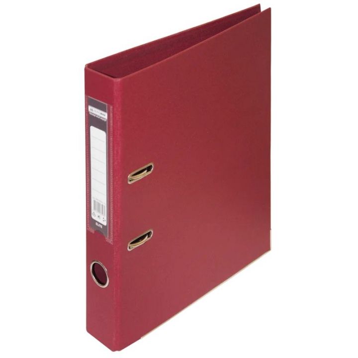 Папка-регистратор 70 мм Buromax ELITE А4 двухсторонняя бордовый (BM.3001-13c)
