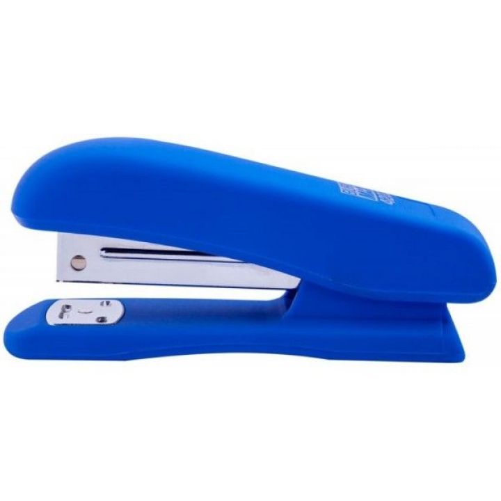 Степлер пластиковий  №24 Buromax Rubber Touch 20 аркушів синій (BM.4202-02)