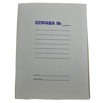 Папка А4 картон Справа