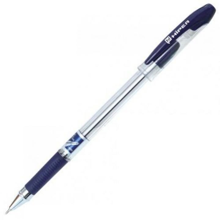 Ручка масляна Hiper MAX WRITER синій 0.7 мм (HO-335 BLU)