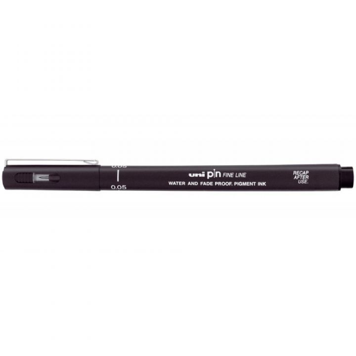 Ручка лайнер Uni Pin Fine Linе чорний 0.05 мм (PIN005-200.Black)