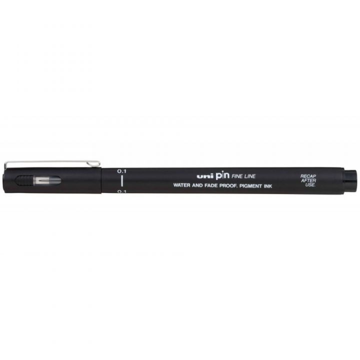 Ручка лайнер Uni Pin Fine Linе чорний 0.1 мм (PIN01-200.Black)