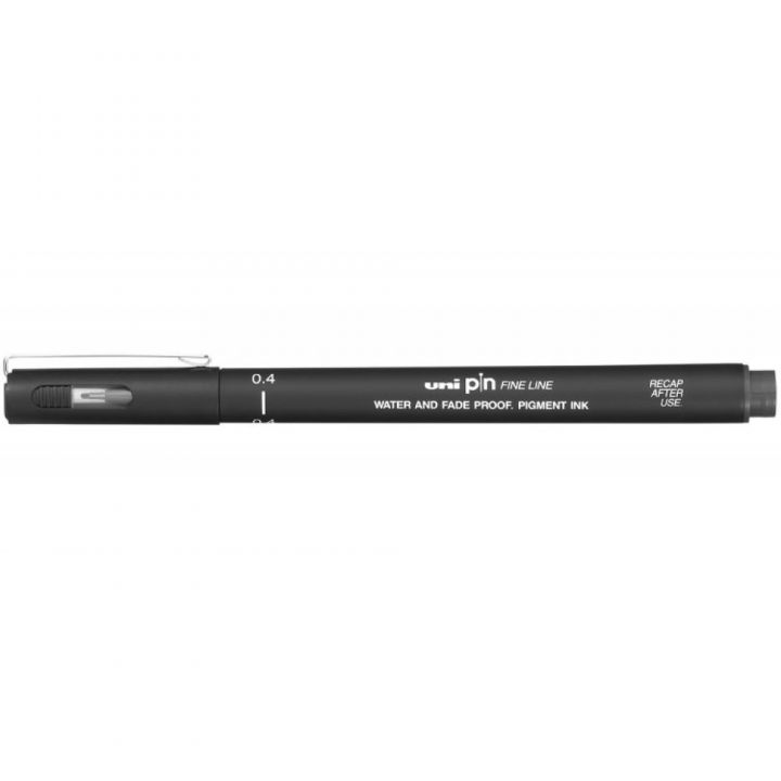Ручка лайнер Uni Pin Fine Linе чорний 0.4 мм (PIN04-200.Black)