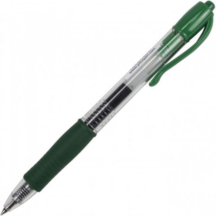 Ручка гелева Pilot G2 зелений 0.5 мм (BL-G2-5-G)