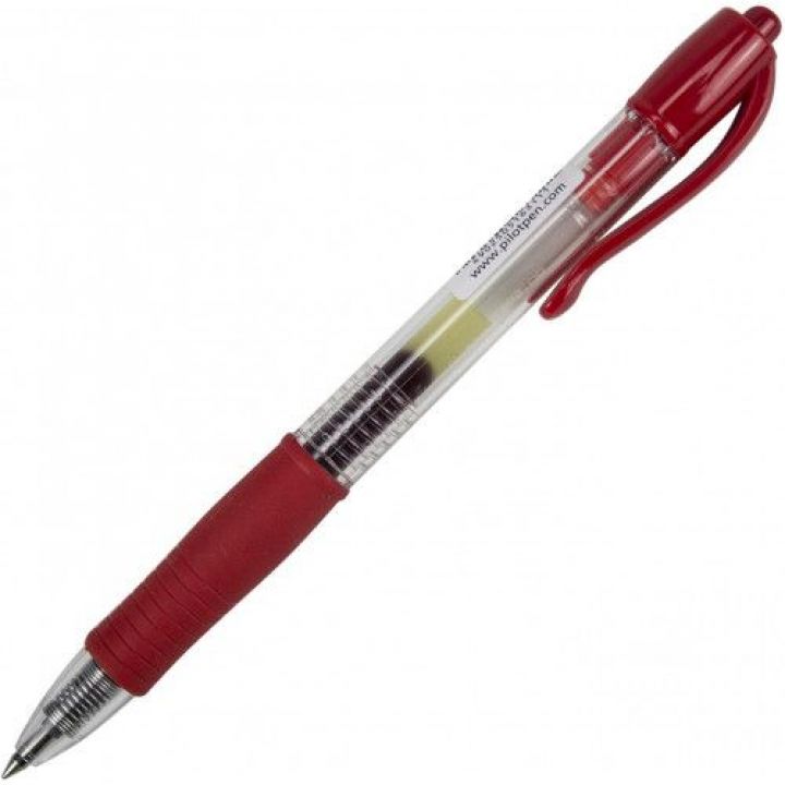 Ручка гелева Pilot G2 червоний 0.5 мм (BL-G2-5-R)