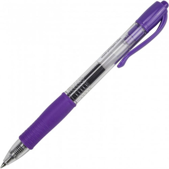 Ручка гелева Pilot G2 фіолетовий 0.5 мм (BL-G2-5-V)