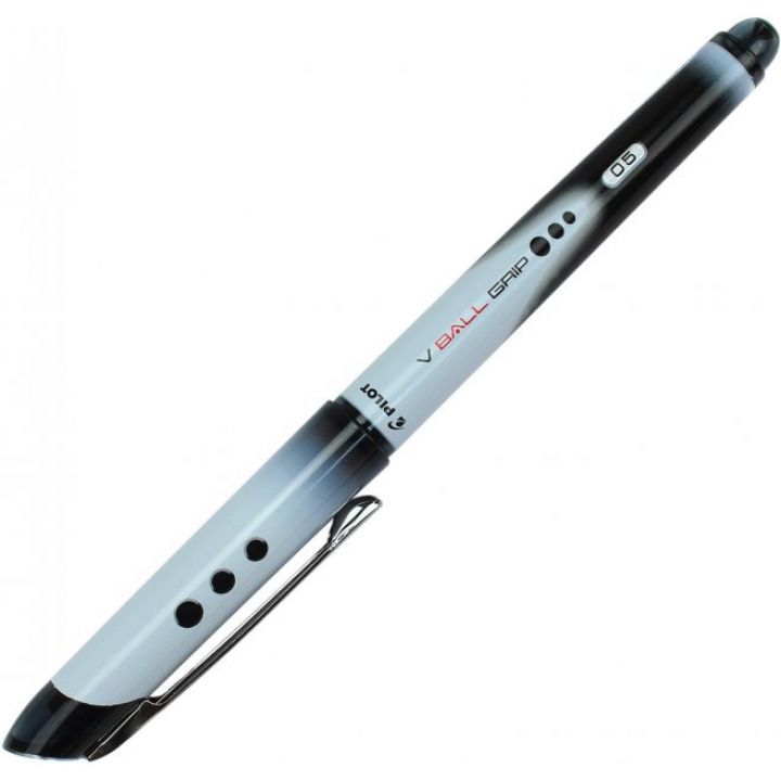 Ручка ролер Pilot V-ball Grip чорний 0.5 мм (BLN-VBG5-B)