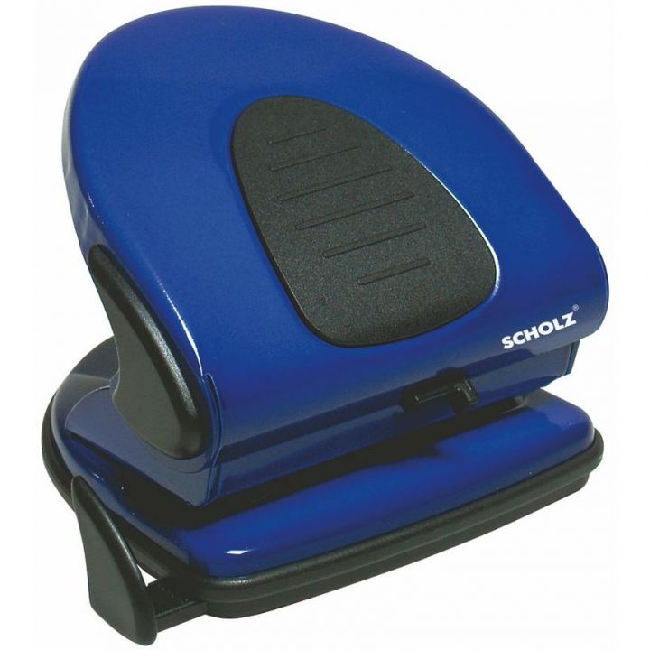 Дирокол металевий Scholz синій 30 аркушів (4314 blue)
