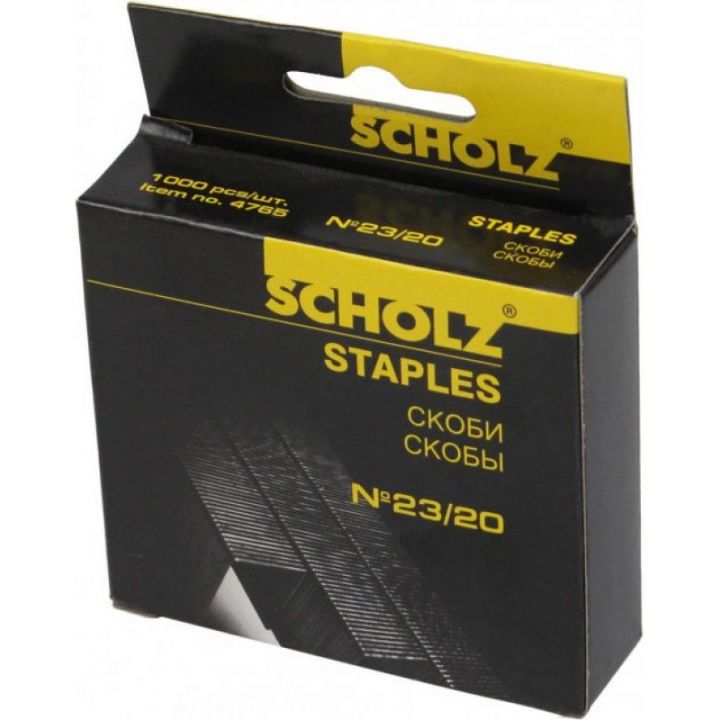Скоби №23/20 Scholz 1000 шт (4765)