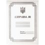 Папка  картон  Справа А4 белый (11010000)