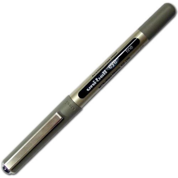 Ручка ролер Uni Eye Fine чорний 0.7 мм (UB-157.Black)