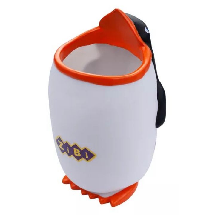 Підставка-стаканчик Пінгві ZiBi Kids Line Оранжево-білий (ZB.3009)