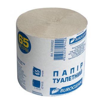 Туалетний папір одношаровий
