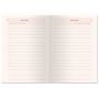 Ежедневник недатированный Leo Planner Velvet А5 352 листов синий (252164)