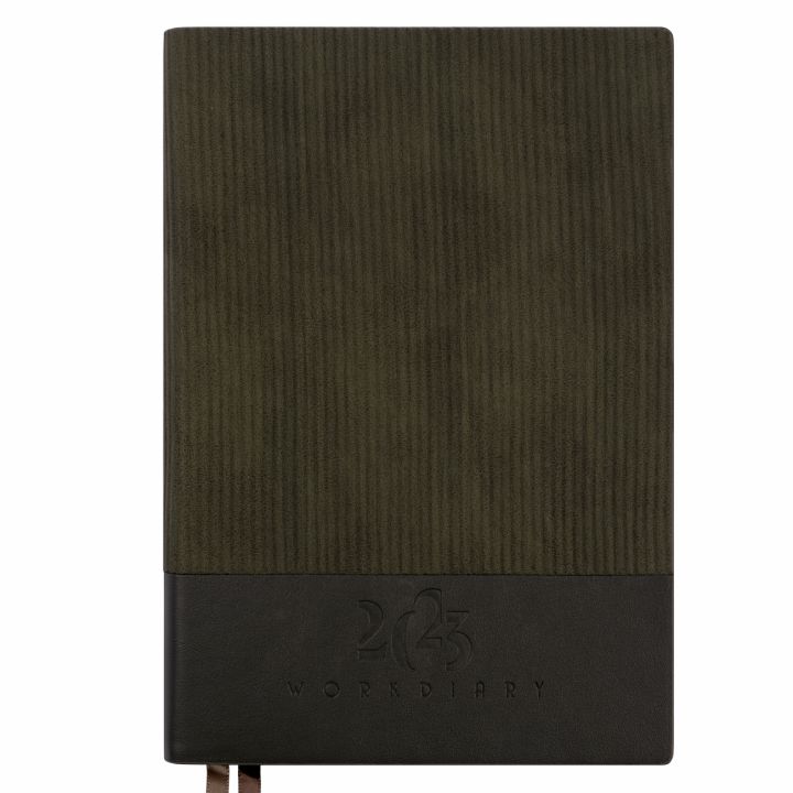 Щоденник напівдатований Leo Planner Velvet А5 352 аркушів зелений (252349)