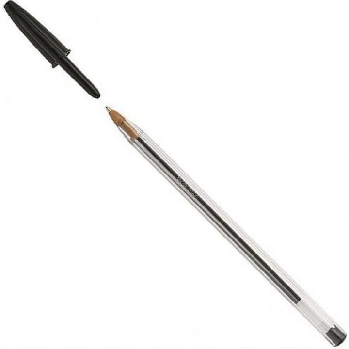 Ручка кулькова Cristal BIC чорна (bc2103722)