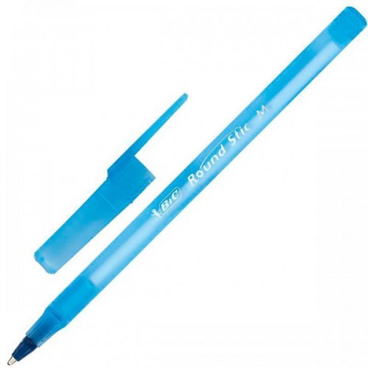 Ручка кулькова BIC Round Stic синя (9214031)