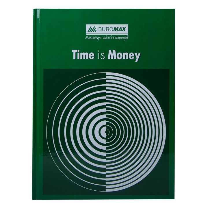 Книга канцелярська А4 Buromax 96 аркушів зелена (BM.2400-104)