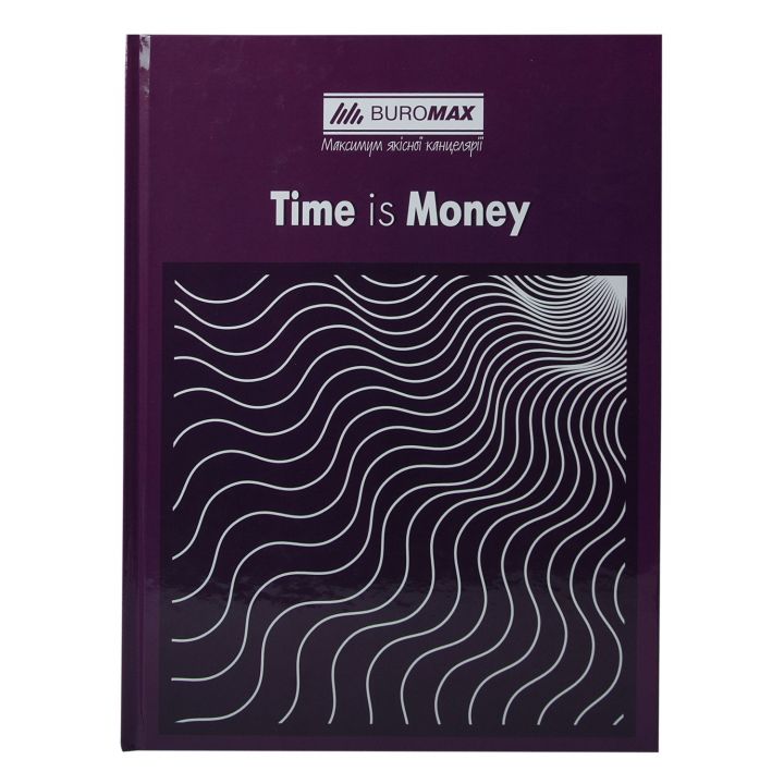 Книга канцелярська А4 Buromax 96 аркушів фіолетова (BM.2400-107)