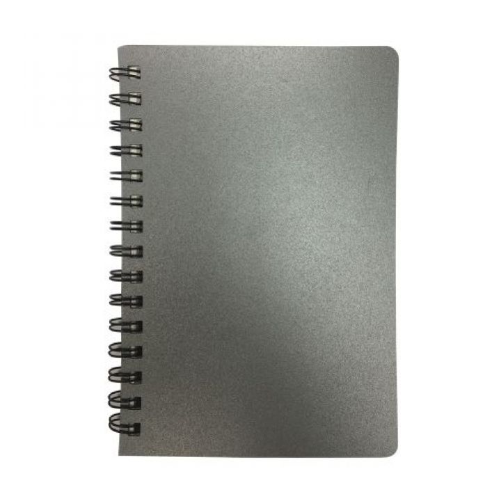 Книжка записна на пружині STATUS А5 Buromax 80 аркушів графіт (BM.24552153-50)