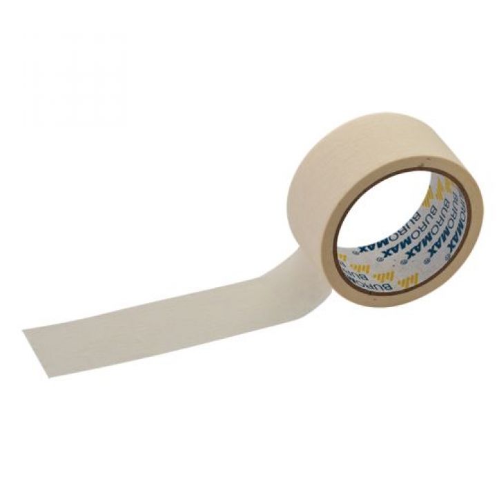 Скотч малярный 48 мм x 20 м белый Buromax 1 шт (BM.7600)