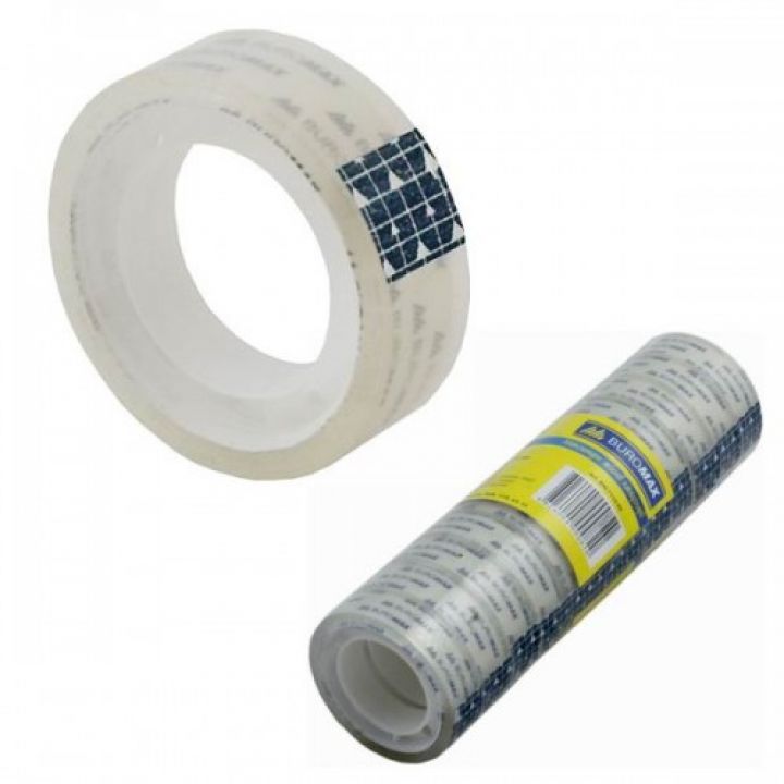 Скотч канцелярський 15 мм х 10 м Buromax 1 шт (BM.7130-01)