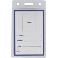 Ідентифікатор вертикальний 65х109 мм PVC