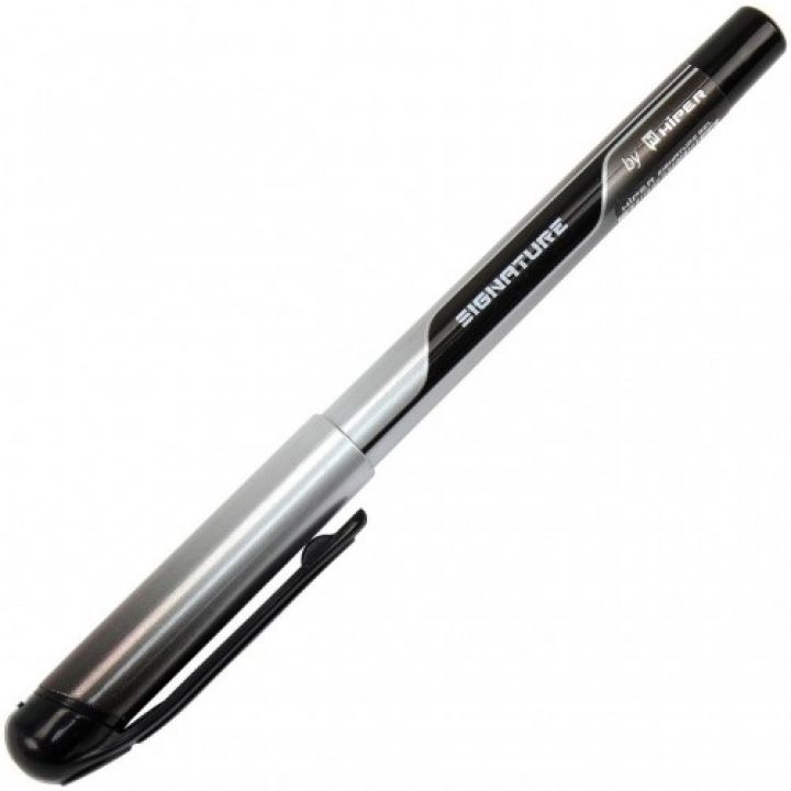 Ручка гелева Signature HG-105 Hiper чорна (hg-105-B)