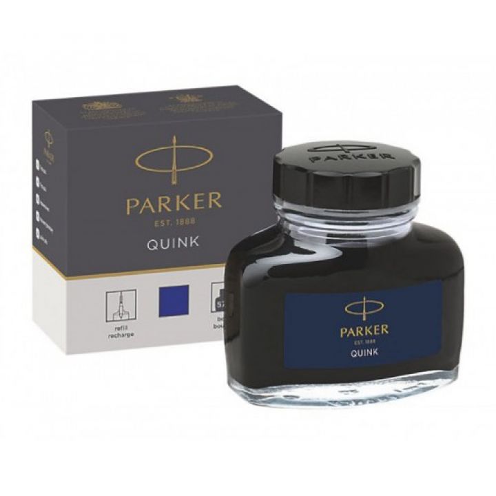 Чорнило Parker Quink синій 57 мл (11 010BLU)