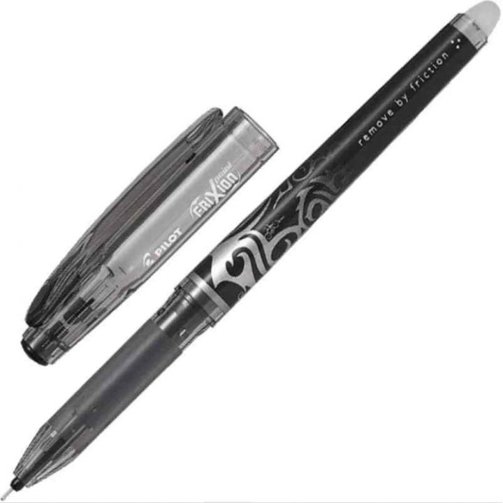 Ручка гелева Pilot Frixion Point чорна 0.5 мм (BL-FRP5-B)