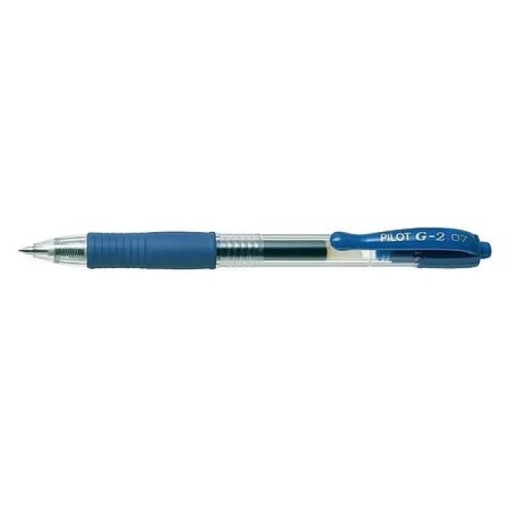 Ручка гелева Pilot синя 0.7 мм (BL-G2-7-L)