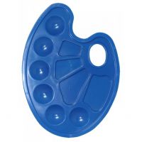 Палітра овальна синя