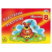 Пластилін Мультики в картонній упаковці