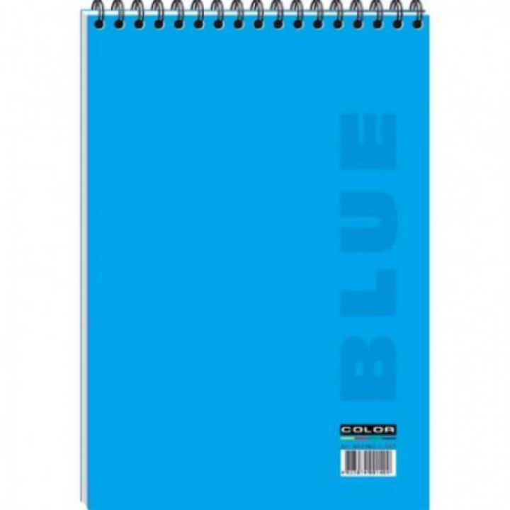 Блокнот А4 60 л верхняя спираль Color ГРАФИКА (ВА4460-001)